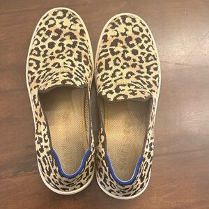 Rothy’s Leopard Slip On Sneaker